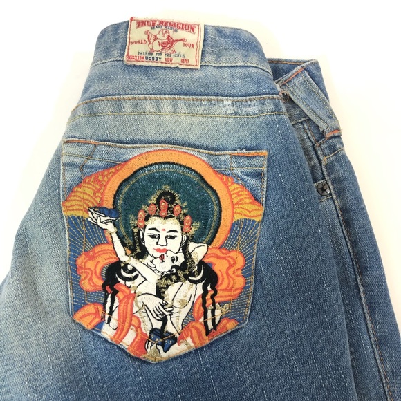 True Religion Denim - True Religion Bobby cut with rare embroidery